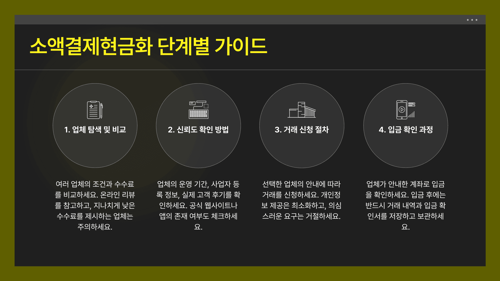 소액결제현금화 단계별 가이드