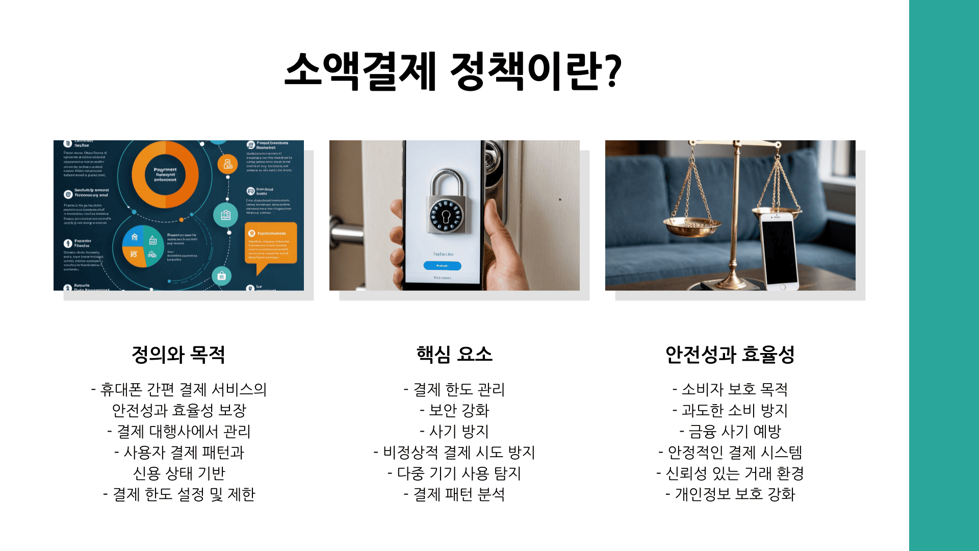 소액결제 정책